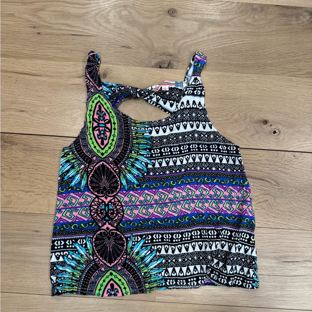 Vintage Havana Multicolor Patterned Tank Top